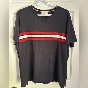 Bally Logo Striped T-Shirt